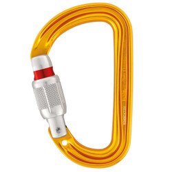 Petzl Sm'D Carabiner in Gold